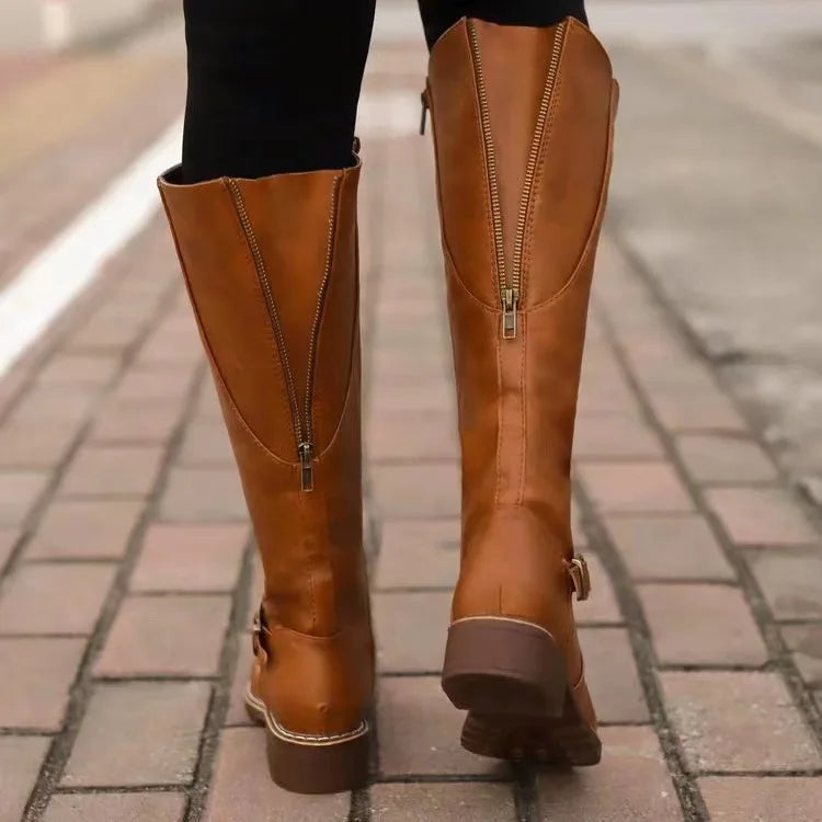 Women's Premium Leather Tall Boots