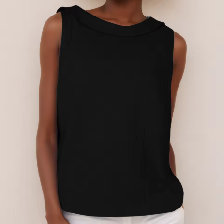 Women’s Sleeveless Round Neck Top