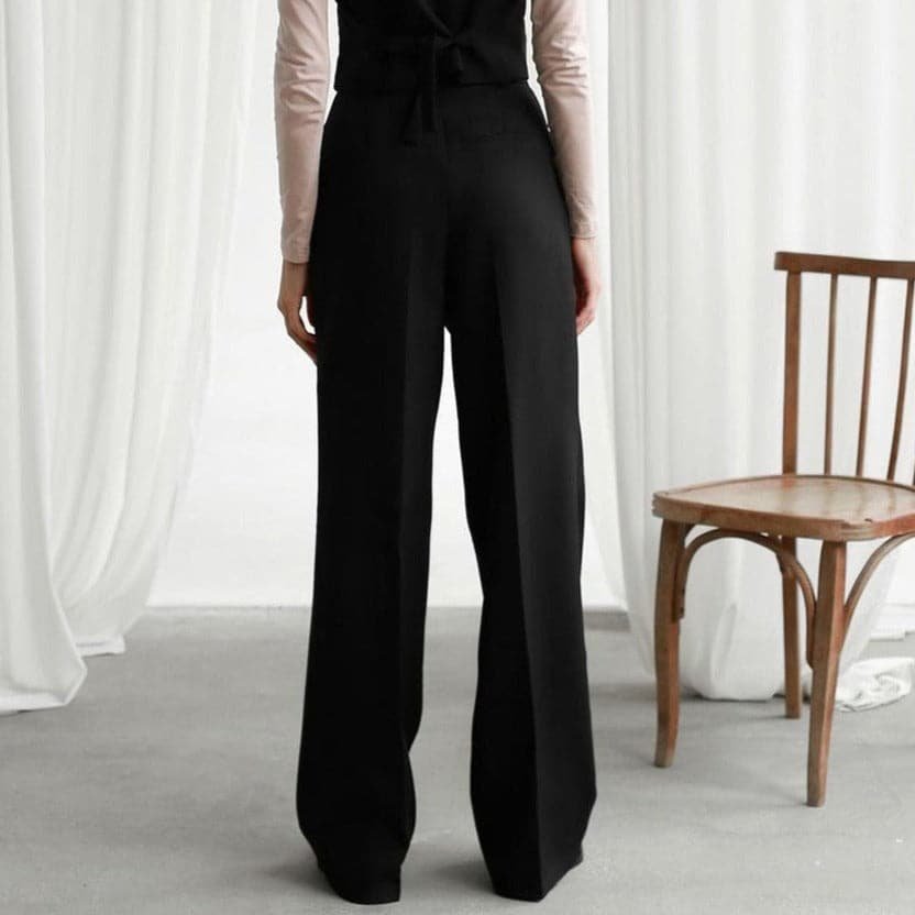 Women’s Pleated Wide Leg Trousers
