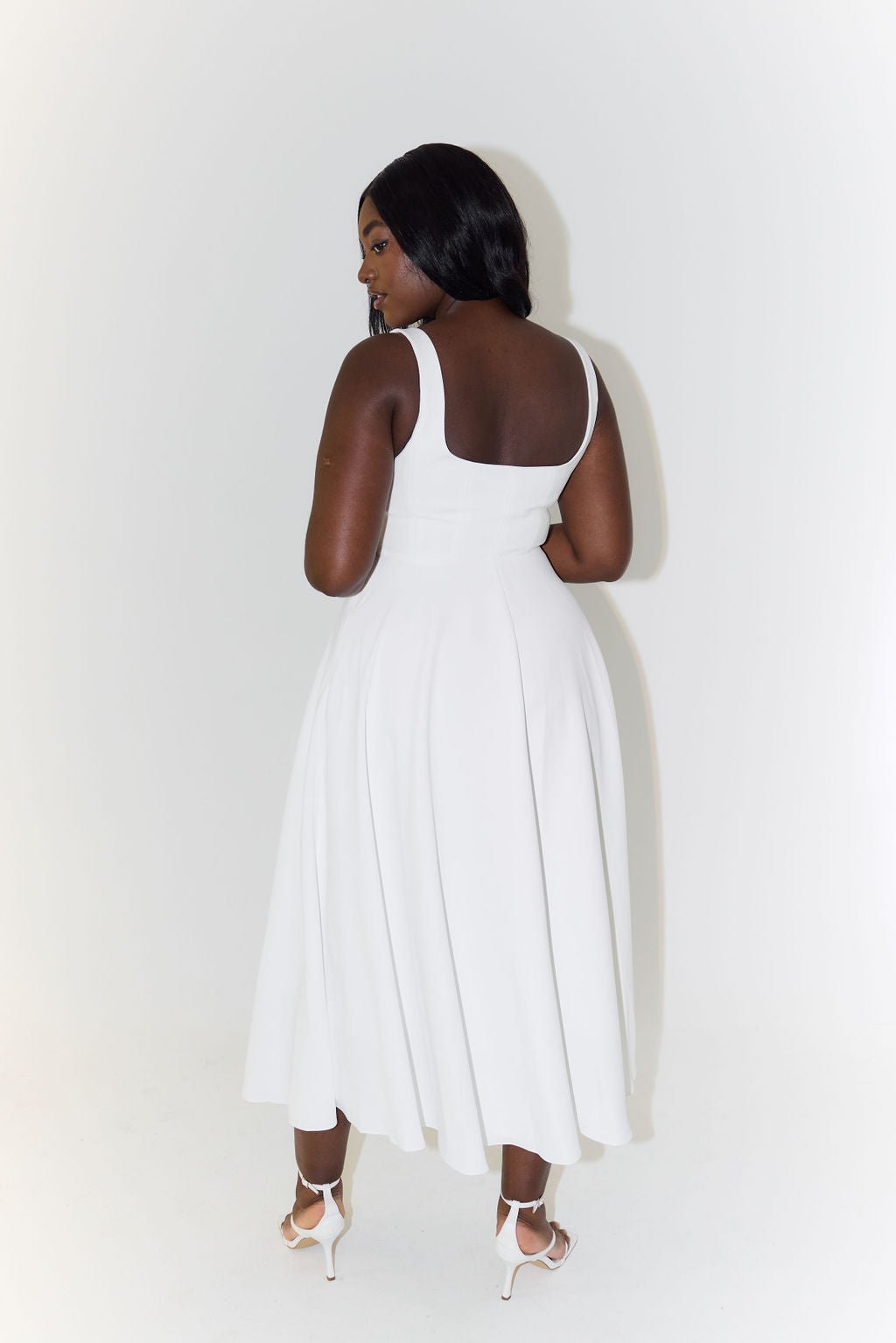 Women's Elegant Pleated Dress