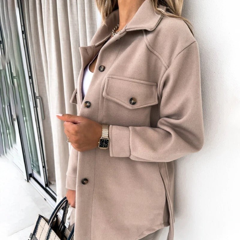 Women's Relaxed Shirt Jacket