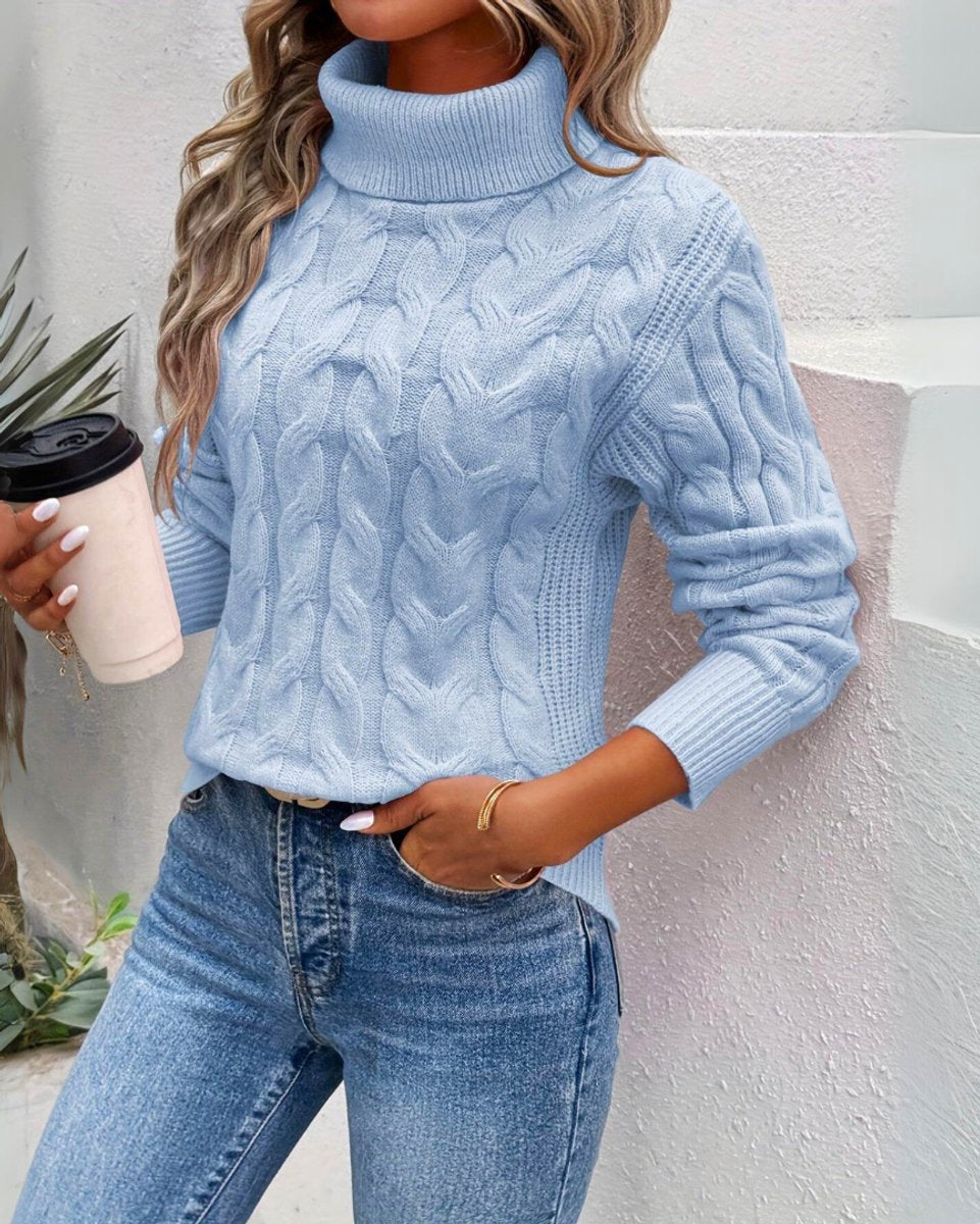 Women's Cable-Knit Pullover Jumper