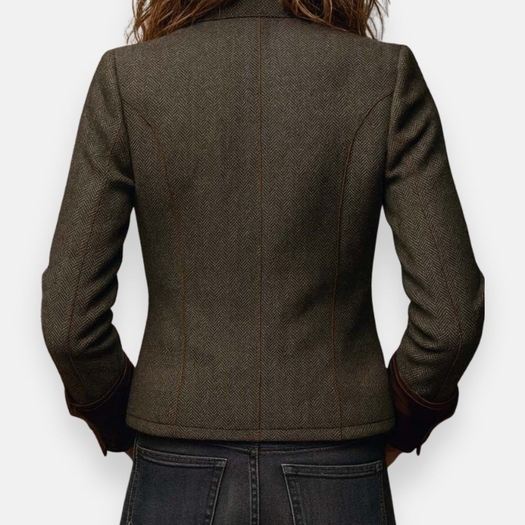 Women's Structured Button Jacket