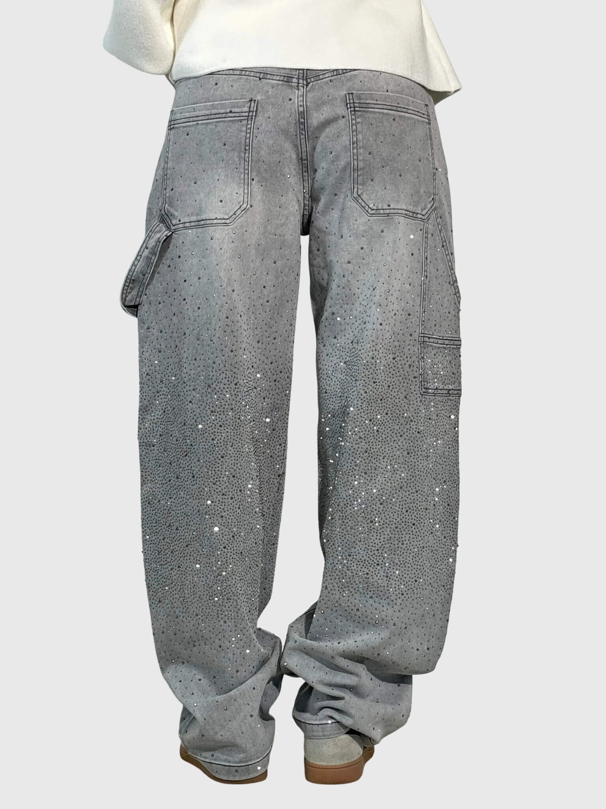 Women's Sparkle Diamond Denim Jeans