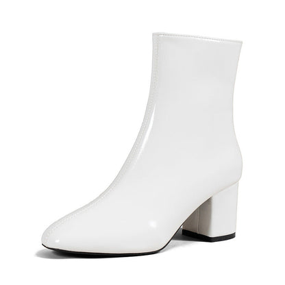 Women's Faux Leather Ankle Boots
