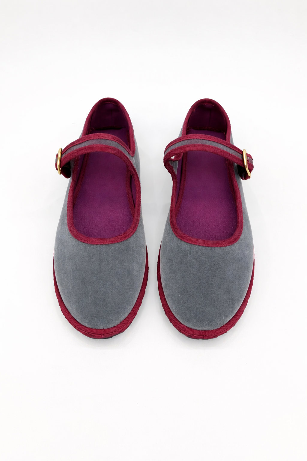 Women's Buckle-Strap Ballet Flats