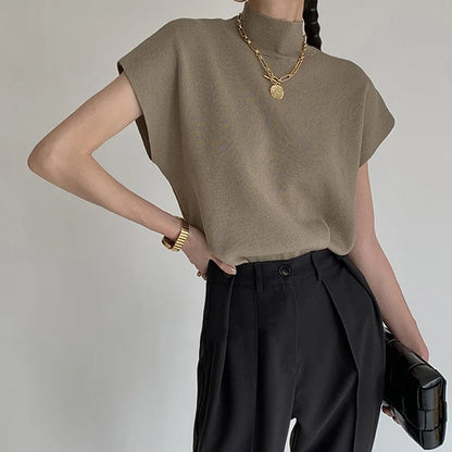 Women's Mock Neck Top
