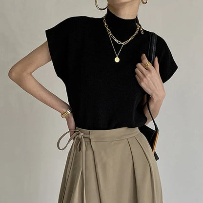 Women's Mock Neck Top