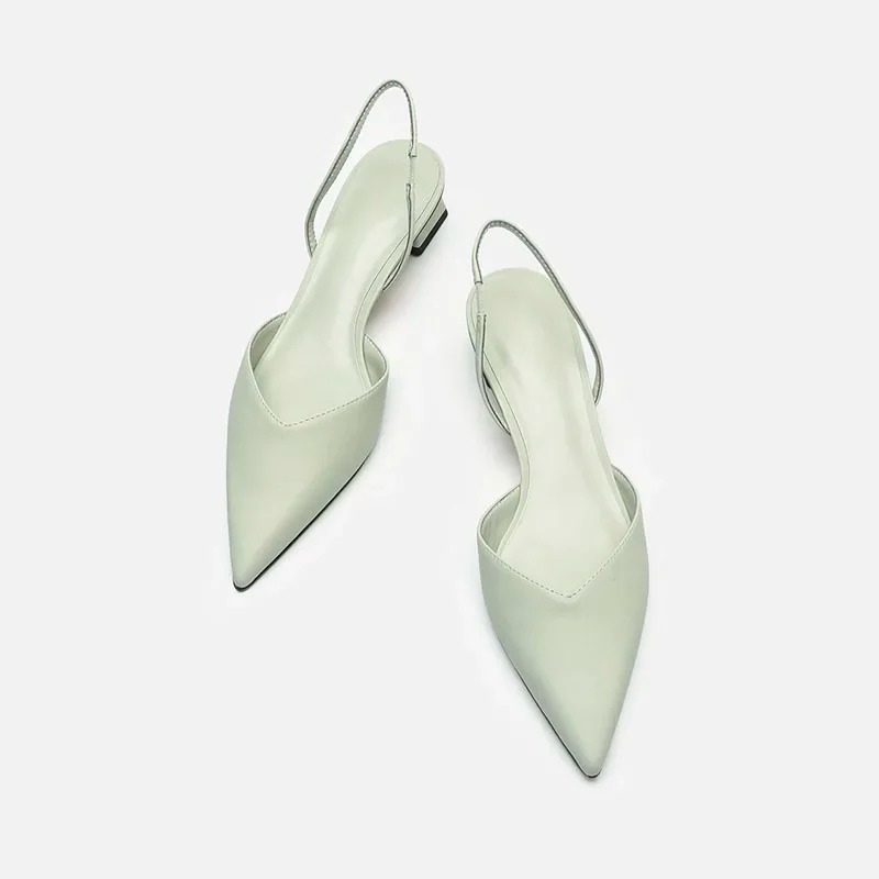 Women's Adjustable Pointed Toe Slingbacks