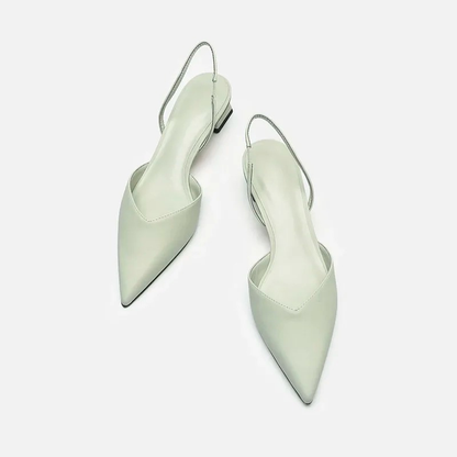 Women's Adjustable Pointed Toe Slingbacks