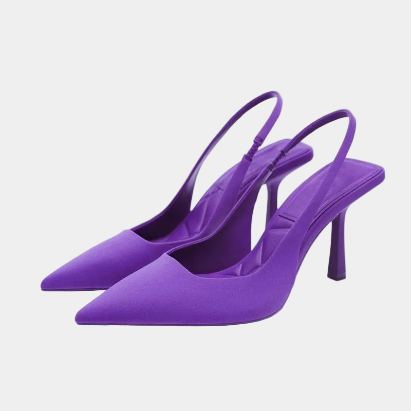 Women's Sleek Pointed Toe Slingbacks