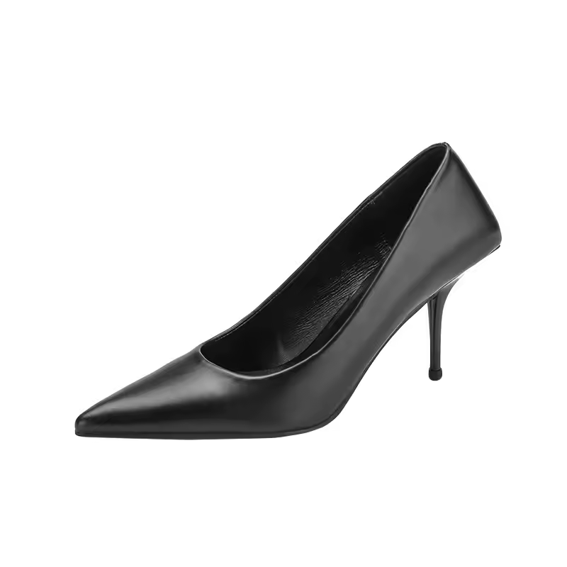 Women's Pointed Court Heel Shoes
