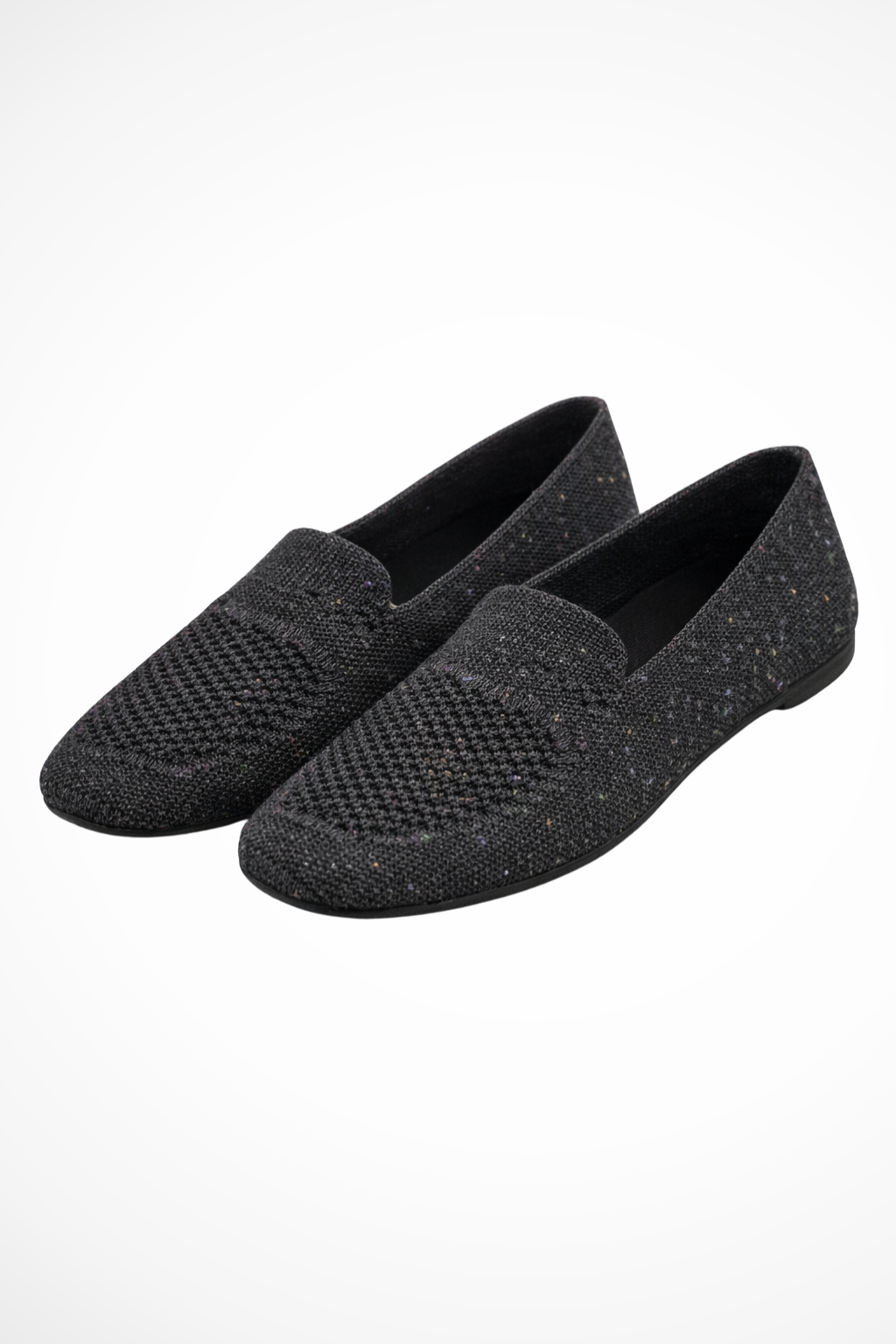 Women's Square Toe Knit Flats