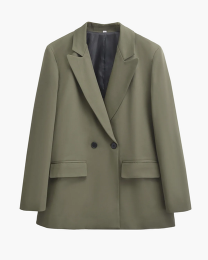 Women's Tailored Double-Breasted Blazer