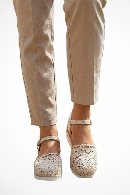 Women's Ankle Strap Espadrille Wedges