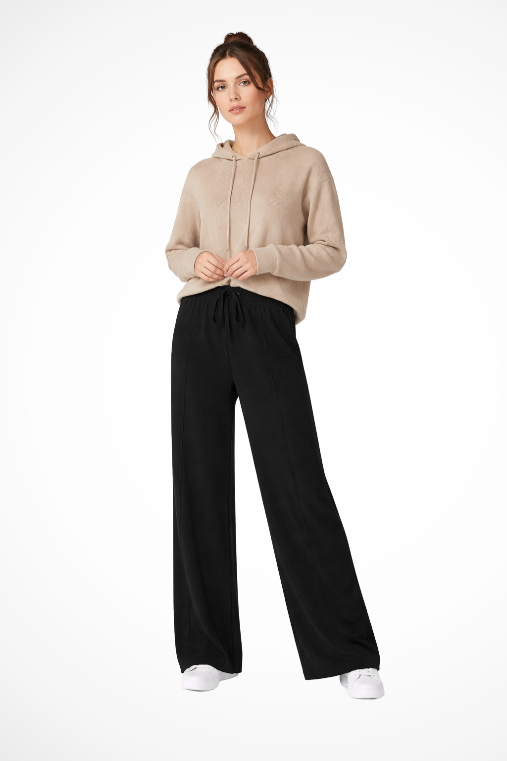 Women's Knitted Elasticated Trousers