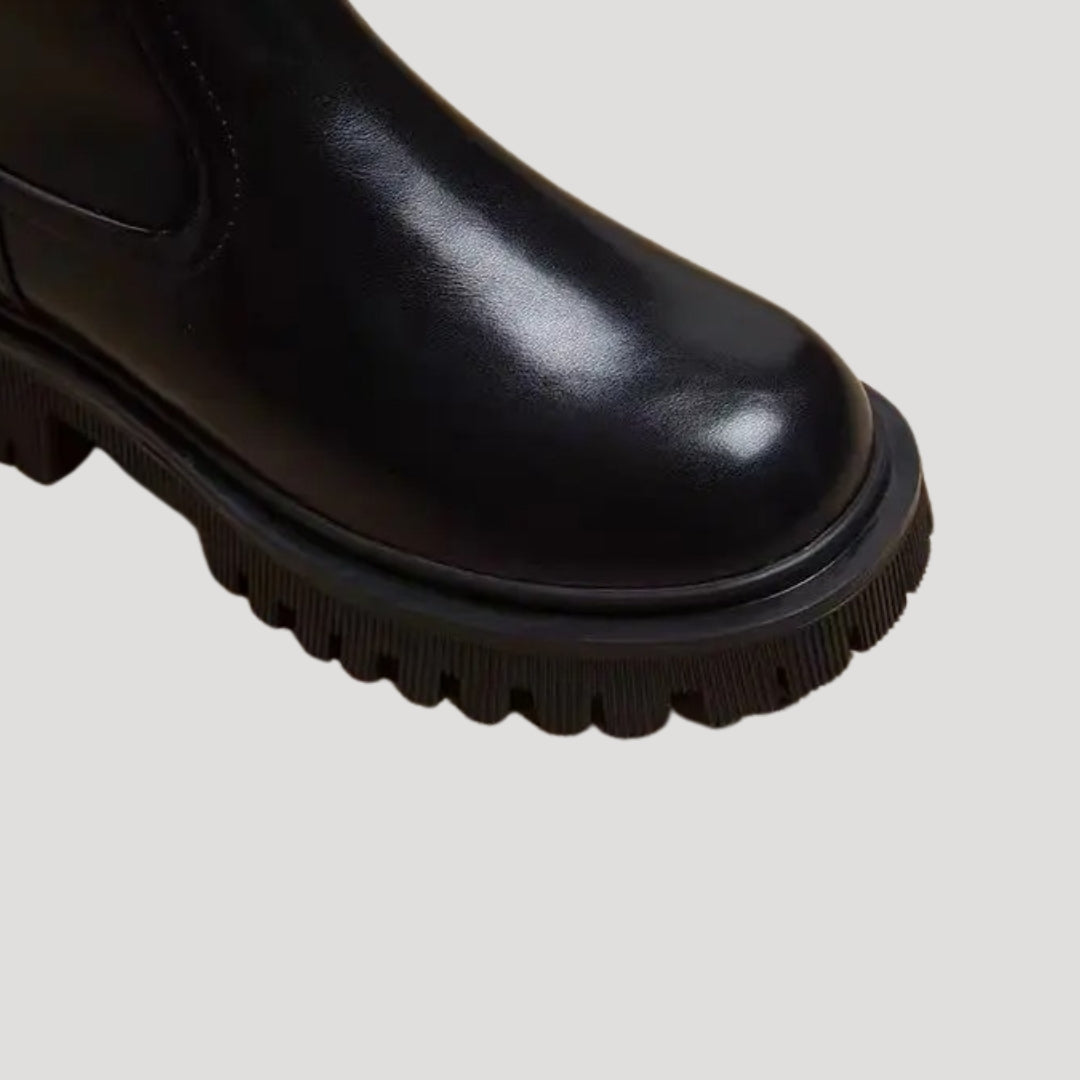 Women's Chunky Mid Calf Boots