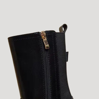 Women's Chunky Mid Calf Boots