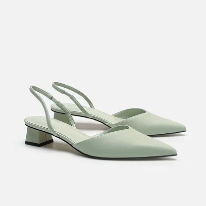 Women's Adjustable Pointed Toe Slingbacks