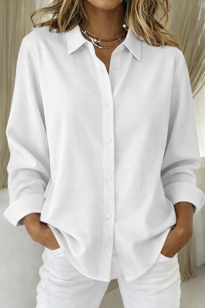 Women's Relaxed Collared Blouse