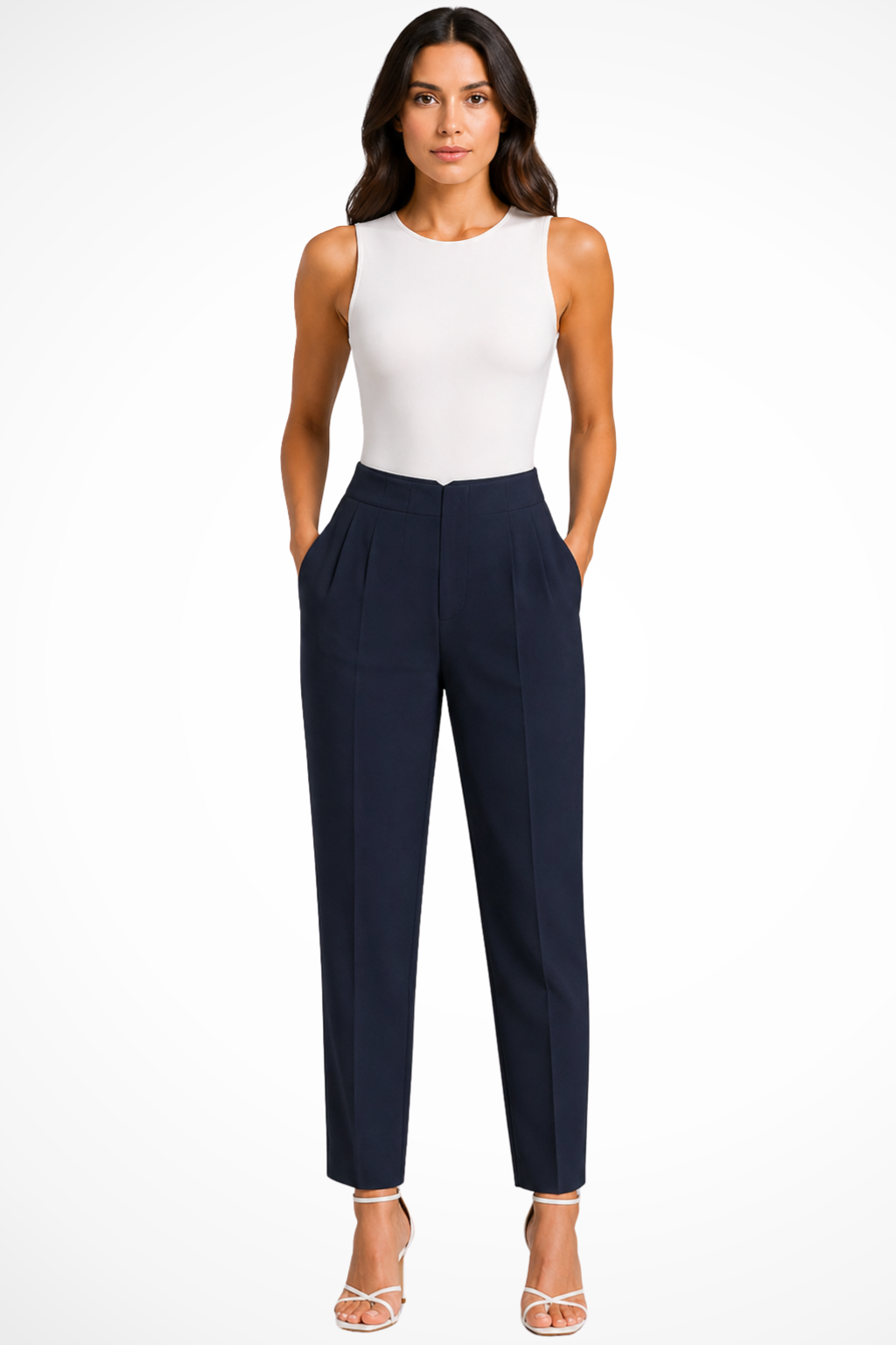 Women's Tailored Cropped Trousers