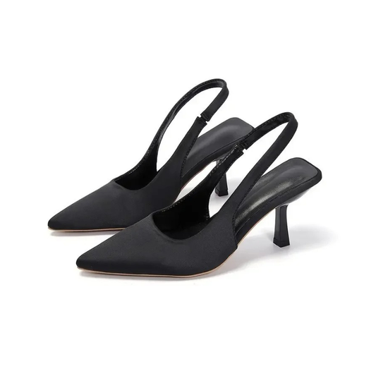 Women's Classic Kitten Heel Slingbacks
