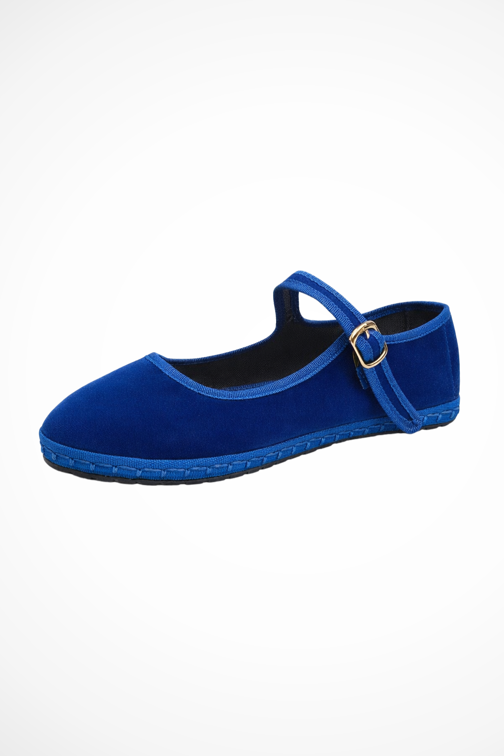 Women's Buckle-Strap Ballet Flats