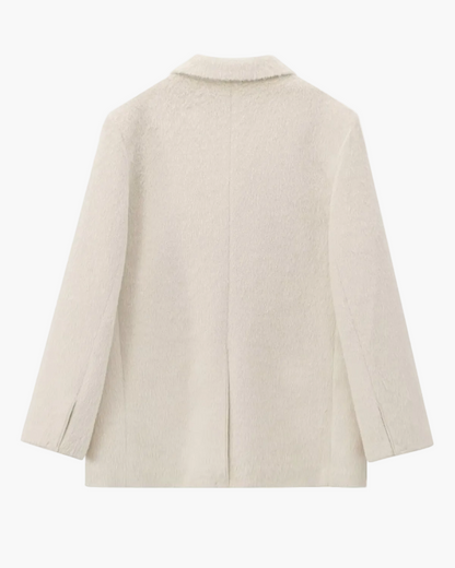 Women's Oversized Faux Fur Blazer