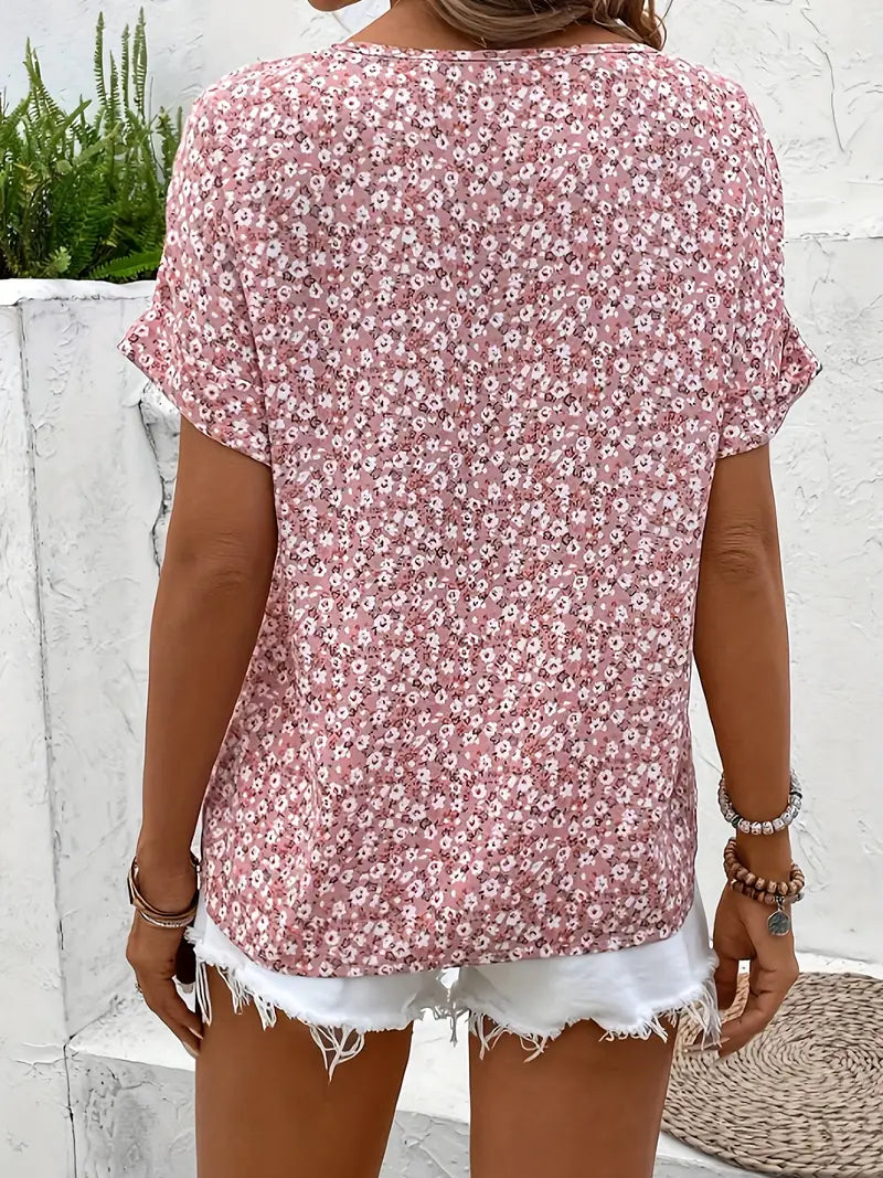 Women’s Chic Floral Summer Blouse