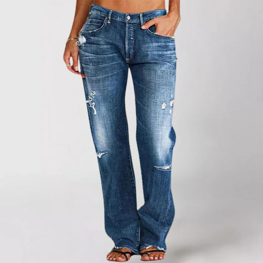 Women’s Mid Rise Straight Jeans