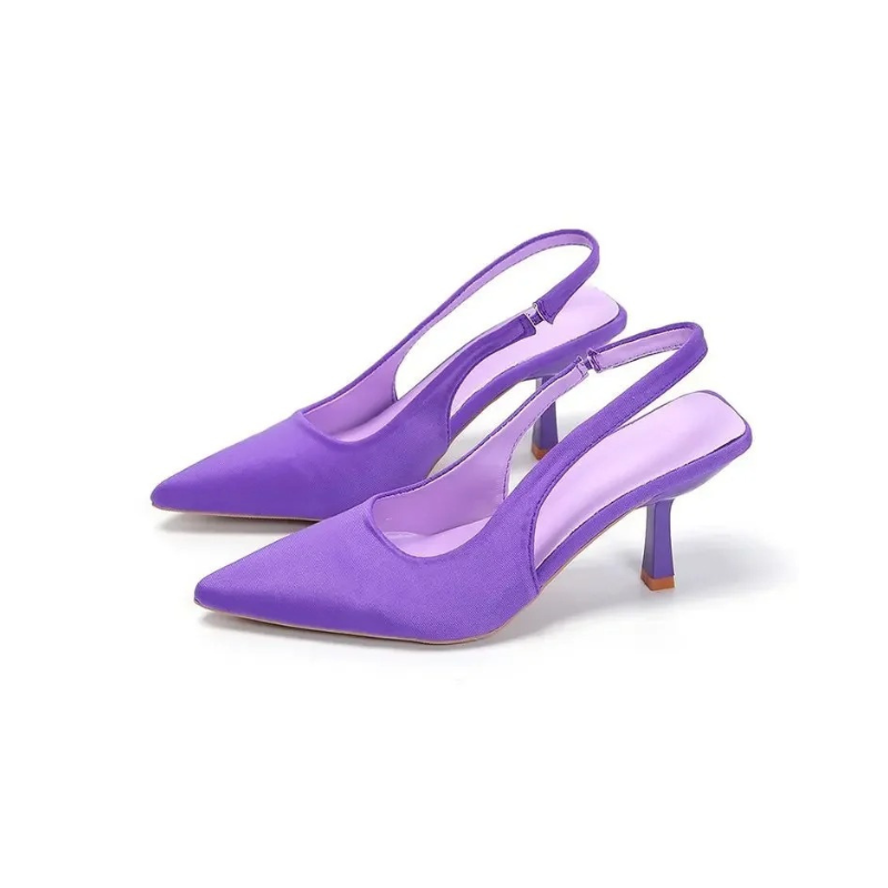Women's Classic Kitten Heel Slingbacks