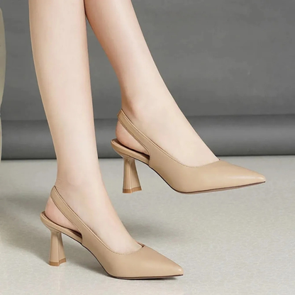 Women's Toe Slip-On Heel Mules