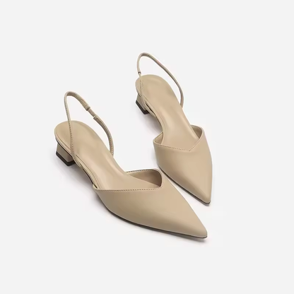 Women's Adjustable Pointed Toe Slingbacks