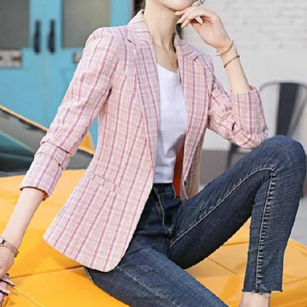 Women's Tailored Single-Button Blazer