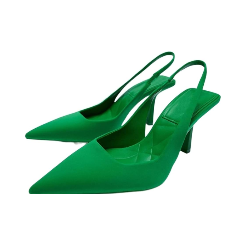 Women's Sleek Pointed Toe Slingbacks