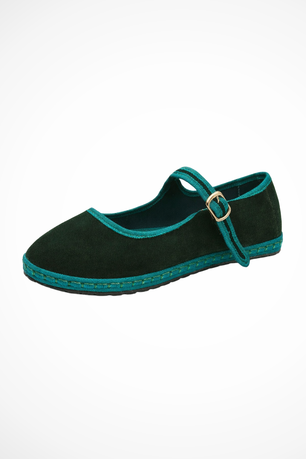 Women's Buckle-Strap Ballet Flats