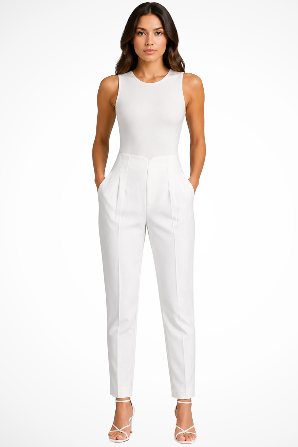 Women's Tailored Cropped Trousers