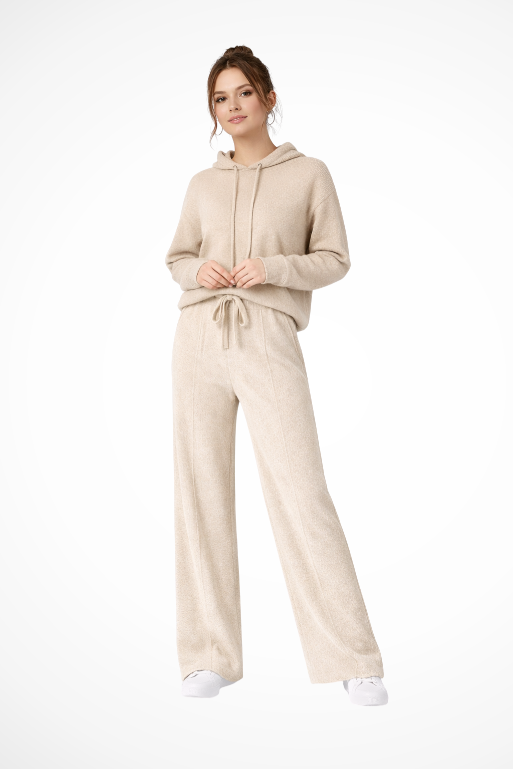 Women's Knitted Elasticated Trousers