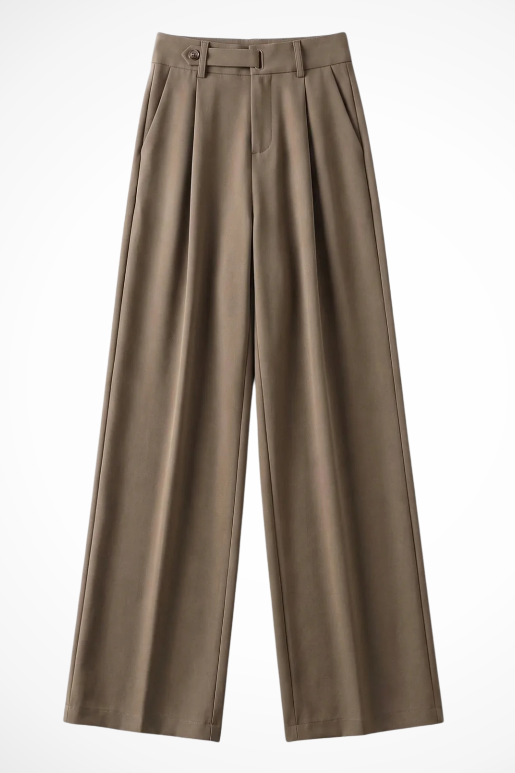Women's Pleated Wide-Leg Trousers