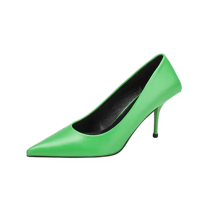 Women's Pointed Court Heel Shoes