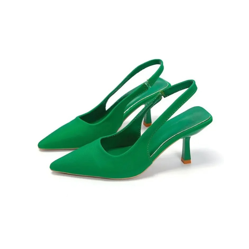 Women's Classic Kitten Heel Slingbacks