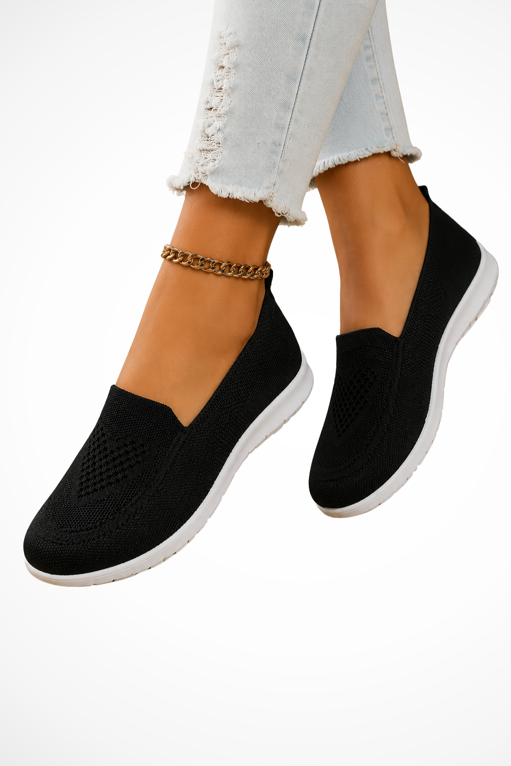 Women's Orthopedic Knit Slip-On Sneakers