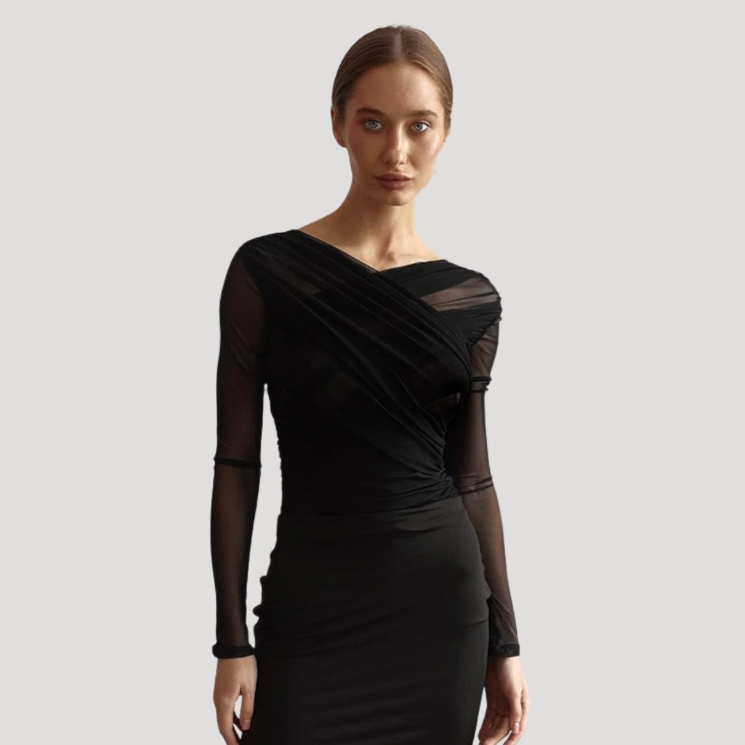 Women’s Wrap Long Sleeve Top