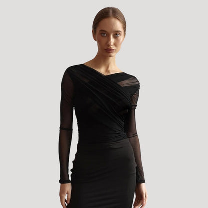 Women’s Wrap Long Sleeve Top