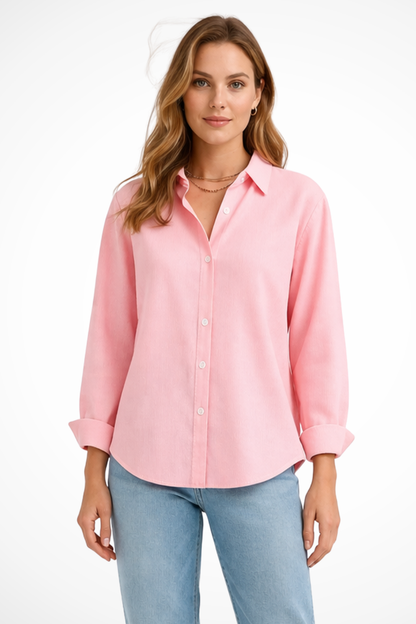 Women's Relaxed Collared Blouse
