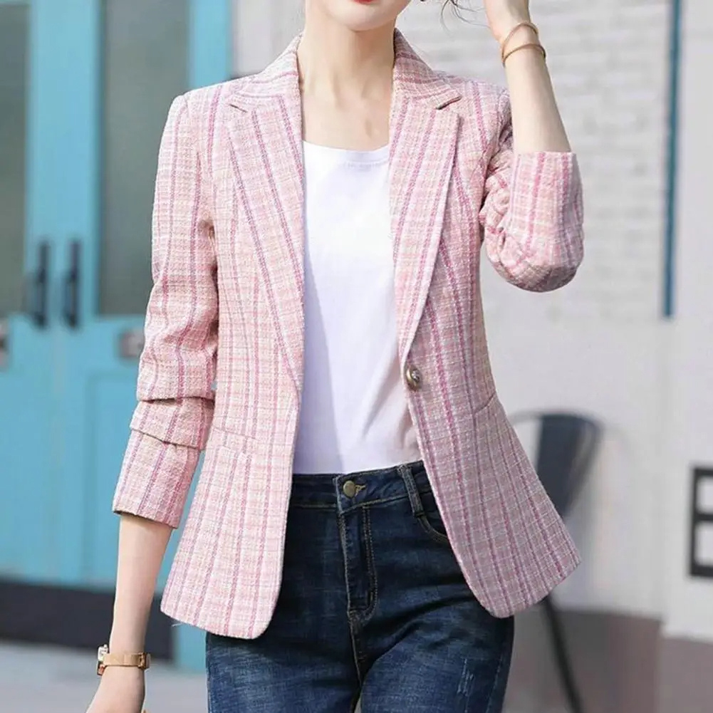 Women's Tailored Single-Button Blazer