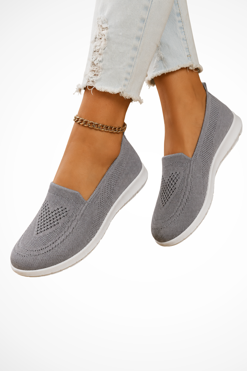 Women's Orthopedic Knit Slip-On Sneakers