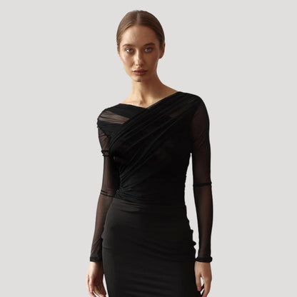 Women’s Wrap Long Sleeve Top