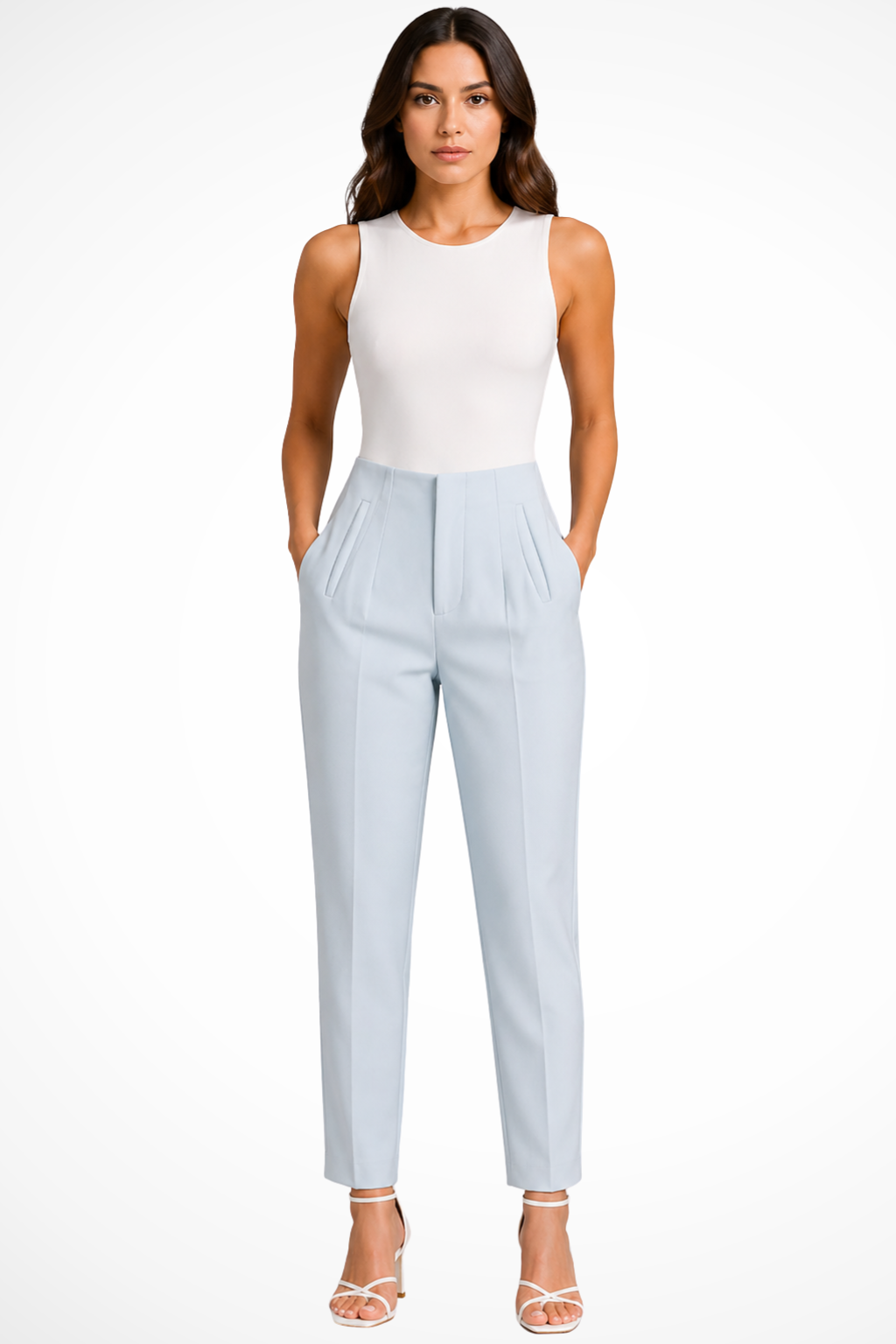 Women's Tailored Cropped Trousers