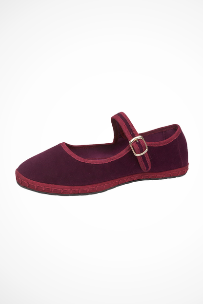Women's Buckle-Strap Ballet Flats